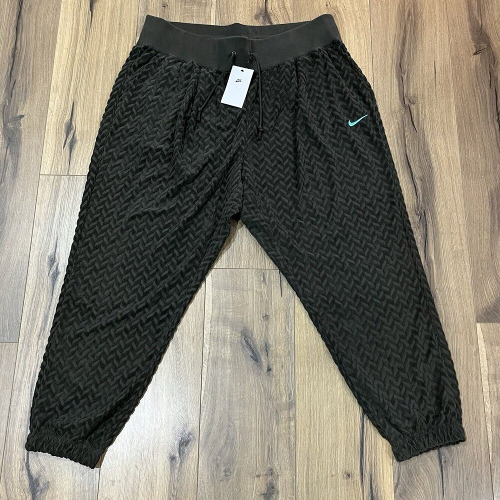 Nike Every Day Modern High Waisted Joggers Green/Olive Womens sz XXL DX6473-355